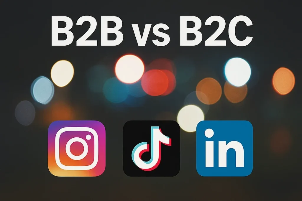 Instagram, B2B Vs B2C social media