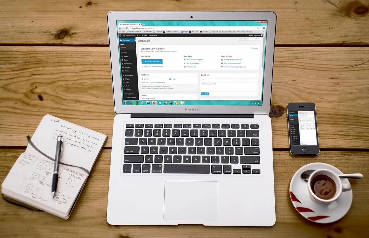 Wix and wordpress website